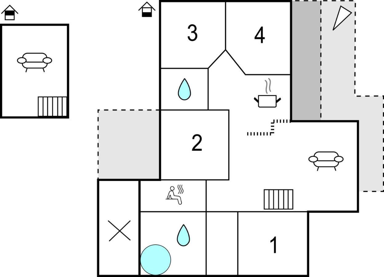 4 Bedroom Nice Home In Fåborg 외부 사진